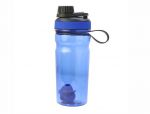  Артикул 006, Пластиковая фитнес бутылка 650 мл (Синий)