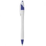 Артикул 11242, ручка пластиковая, белая с синим