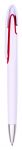 Артикул PSO-08К, ручка пластиковая, белая с красным