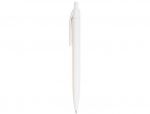 Артикул 001-S, Пластиковая шариковая ручка белая