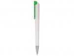 Артикул: SP3719.65, Ручка шариковая белая с зелеными вставками