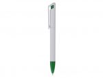 Артикул: SP1073.65, Ручка шариковая белая с зелеными вставками