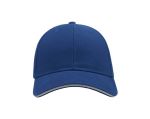 Артикул 112 Бейсболки 6-панельные, 100% хлопок 260 гр SEATTLE синяя