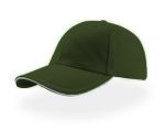 Артикул 269, Бейсболки 6-панельные, 100% 260 гр (Темно-зеленый) 