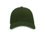Артикул 269, Бейсболки 6-панельные, 100% 260 гр (Темно-зеленый) 