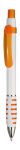 Артикул 11850 Ручка пластиковая белая с оранжевым
