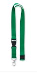 Артикул 116 Шнур для бейджа (ланъярд) темно-зеленый