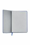 Артикул   6506, Блокнот А5 гибкая обложка Soft tuch синий